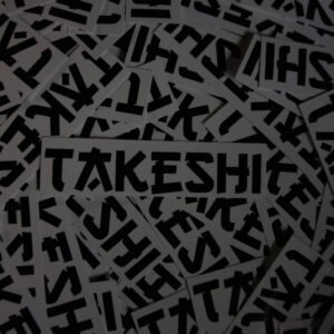 takeshi sticker