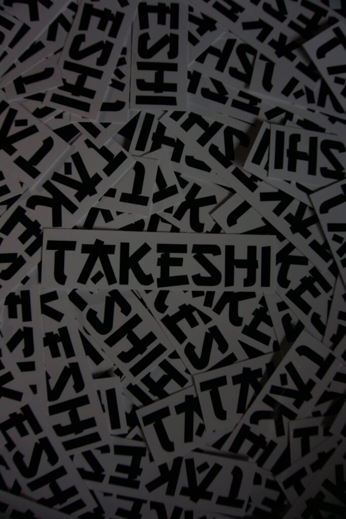 takeshi sticker